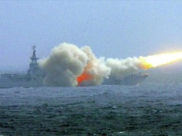 Hình minh họa: TQ bắn tên lửa trong 1 cuộc tập trận ở Biển Đông