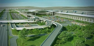 Mô hình dự án phi trường Long Thành