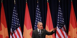 Tổng thống Barack Obama nói chuyện tại Mỹ Đình-Hà Nội