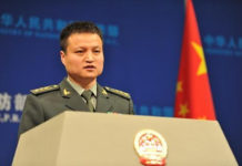 Phát ngôn nhân Bộ Quốc Phòng Trung Quốc Dương Vũ Quân