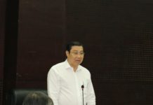 Chủ Tịch UBND TP. Đà Nẵng Huỳnh Đức Thơ khiển trách thuộc cấp