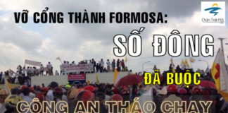 Formosa Hà Tĩnh 2/10: Số đông đã buộc công an tháo chạy.