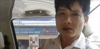 Mục sư Nguyễn Trung Tôn sau vụ bị hành hung tàn bạo đêm 27/2/2017. Ảnh: Hội Anh Em Dân Chủ.