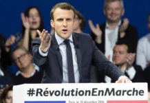 Tân Tổng Thống Pháp Emmanuel Macron.