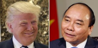 Trump - Nguyễn Xuân Phúc