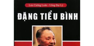 Ảnh bìa quyển "Đặng Tiểu Bình, một trí tuệ siêu việt" do NXB Lao Động xuất bản. Ảnh: FB Trần Trung Đạo.