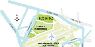 Thủ tướng Nguyễn Xuân Phúc quyết định mở rộng sân bay Tân Sơn Nhất về phía nam. Ảnh: Internet