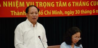 Ông Tất Thành Cang, Phó Bí thư Thành ủy TP.HCM.