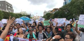 Người dân Sài Gòn xuống đường phản đối Dự luật đặc khu và An ninh mạng ngày 10/6.